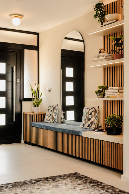 Oakwood Extension & Refurbishment contemporary-entrance