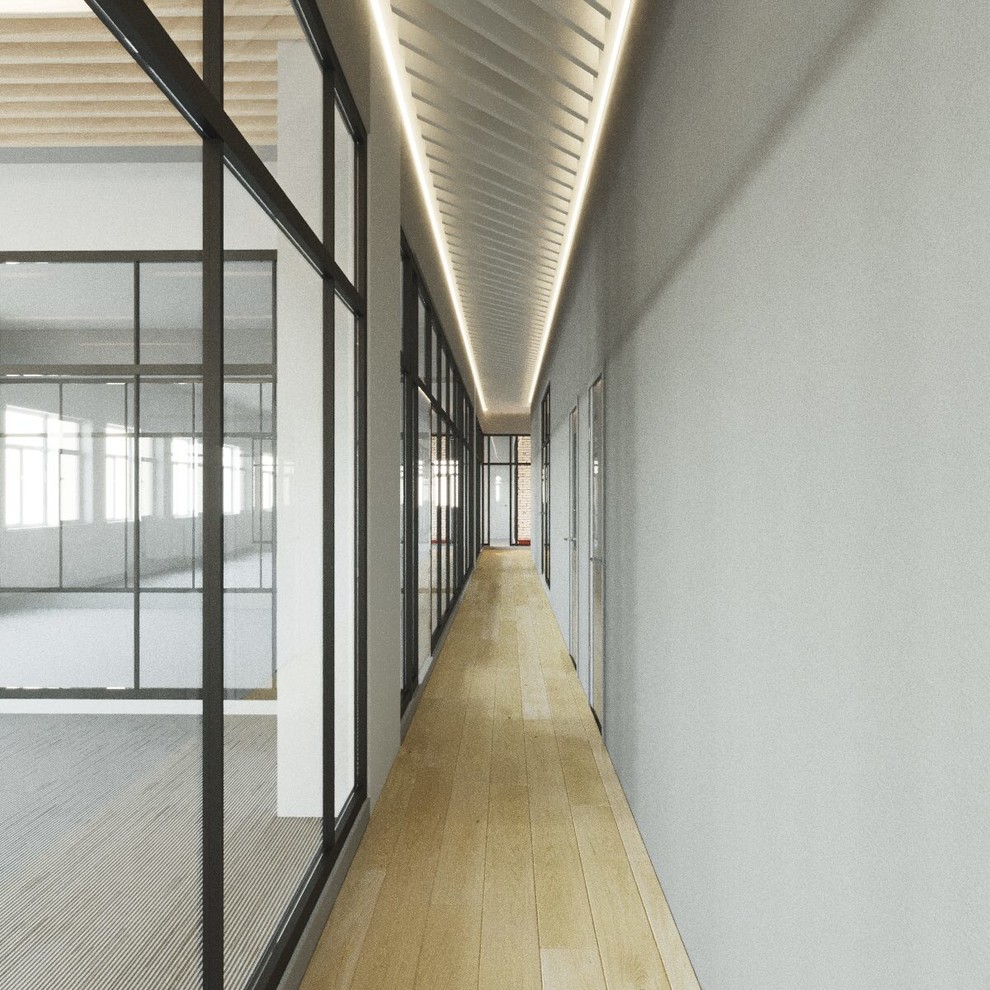 Дизайн-проект офисного помещения 800 кв.м. для компании Oerlikon