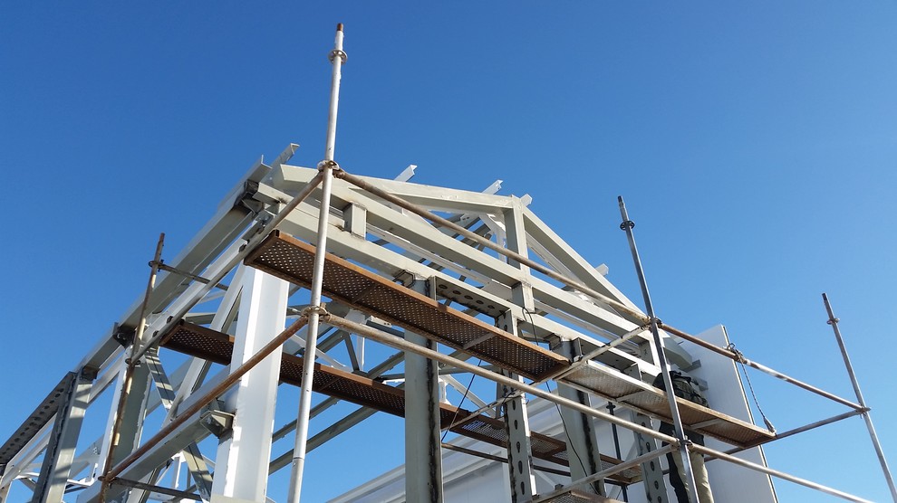 Строительство комплекса производственных зданий на территории завода