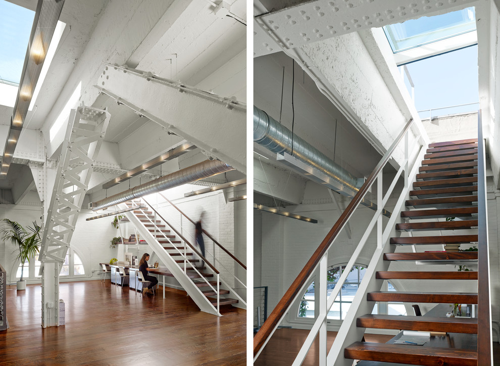 Design ideas for an urban staircase in San Francisco.