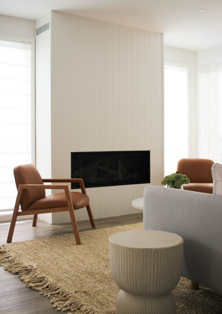 Alabaster House contemporary-vardagsrum