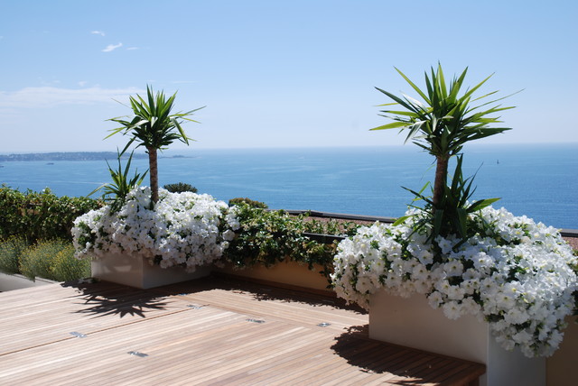 Penthouse Cannes contemporary-deck