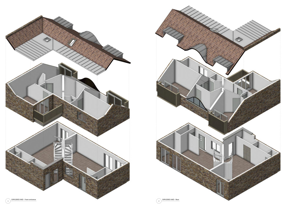 Conversion of existing building into 2 no. residential dwellings
