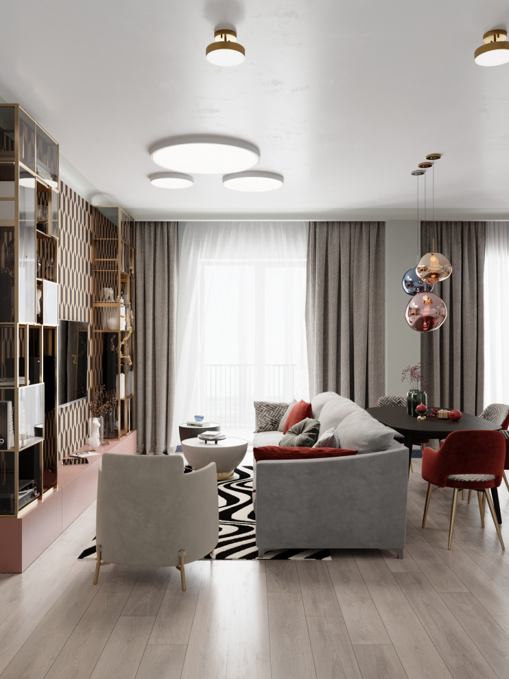 Квартира с ярким характером 120м2