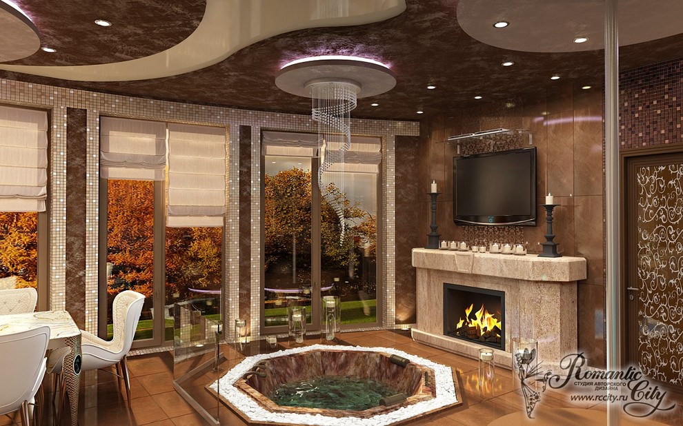 Дизайн дома со спа-зоной