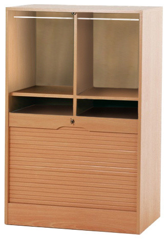 Medium Storage Cabinet With Roller Shutter - Contemporary ...