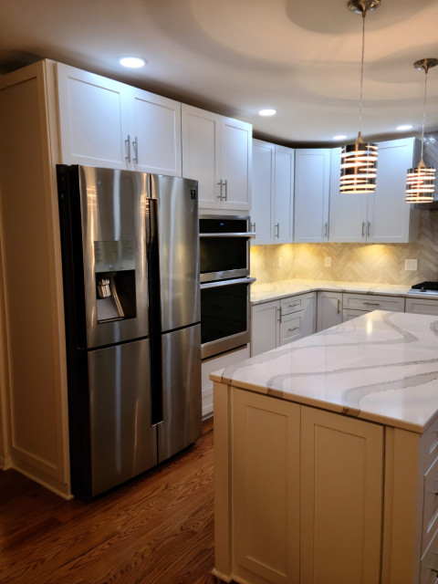 Kitchen and Foyer Remodel contemporary-kitchen