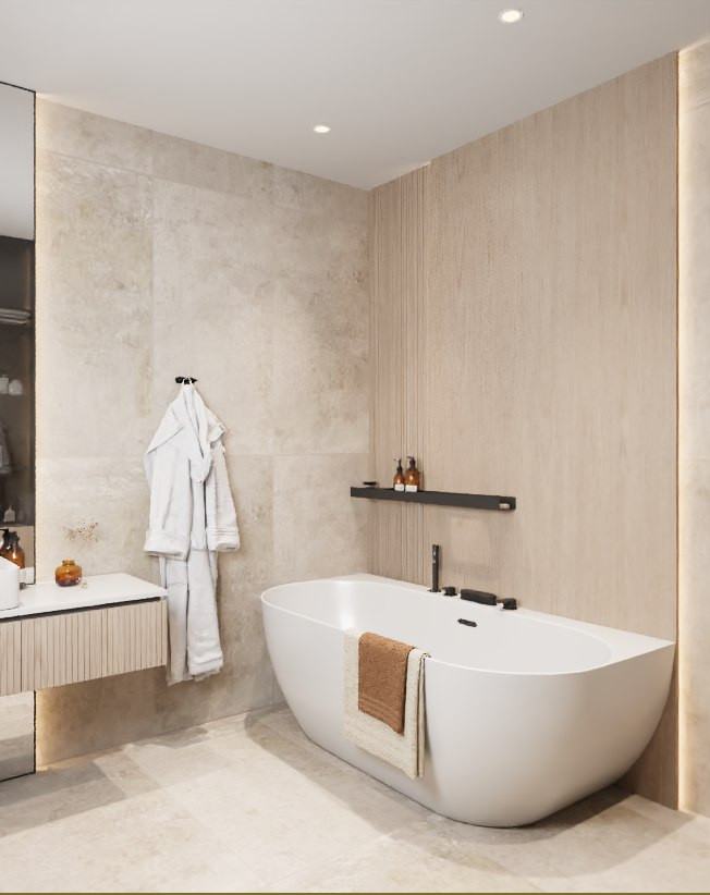 Современный минимализм ванная