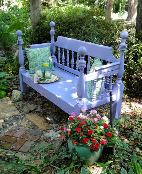 Garden Bench eclectic-landscape