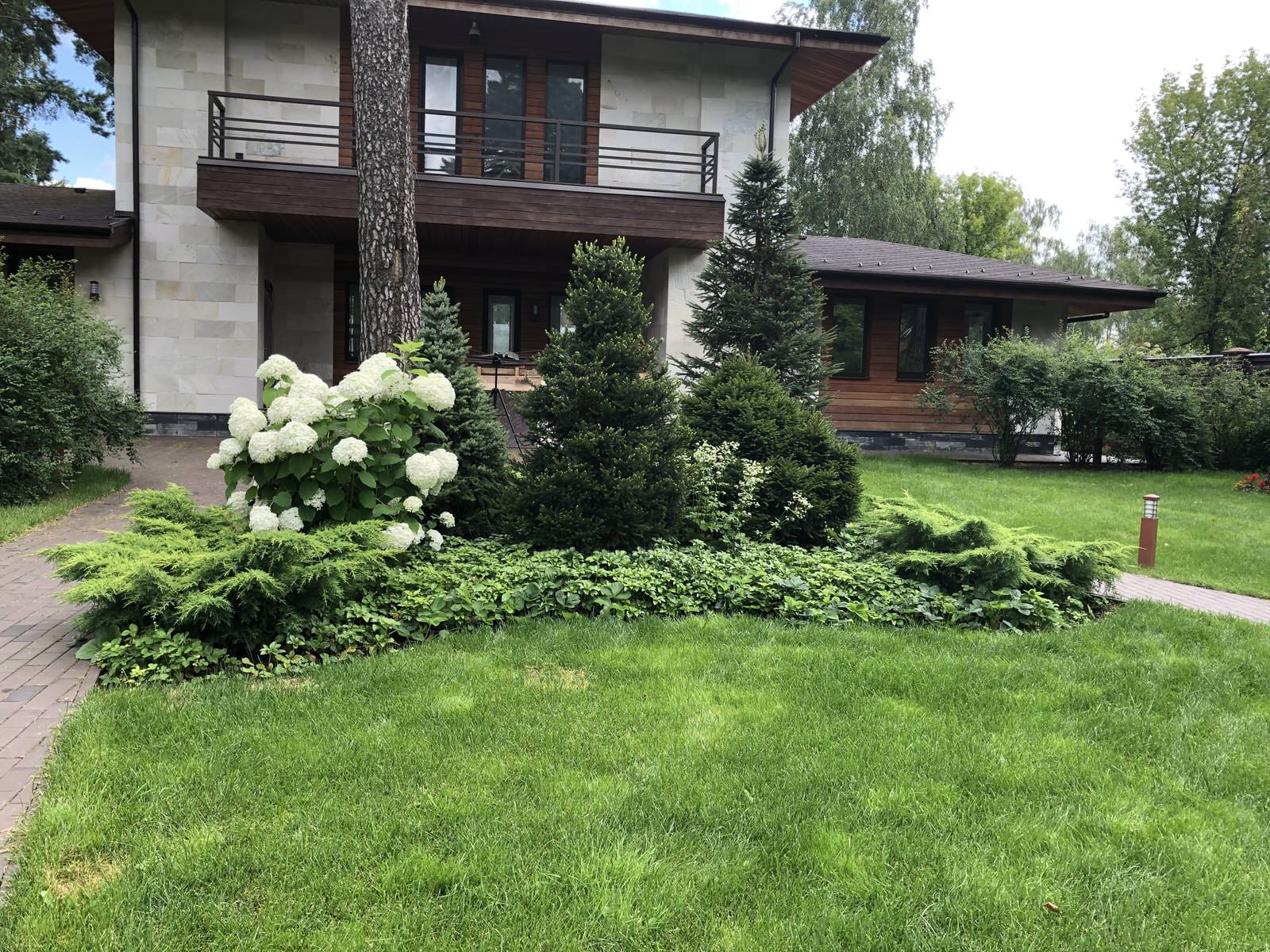 Сад в поселке Салтыковка