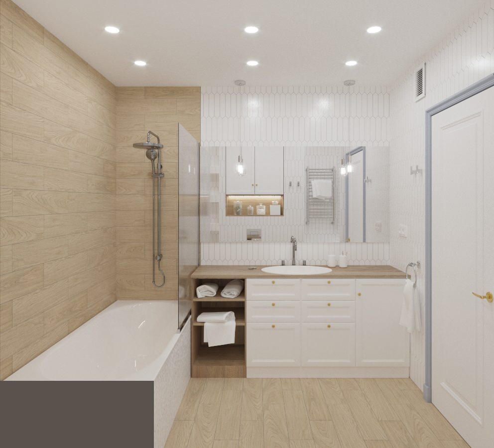 Квартира в стиле неоклассика