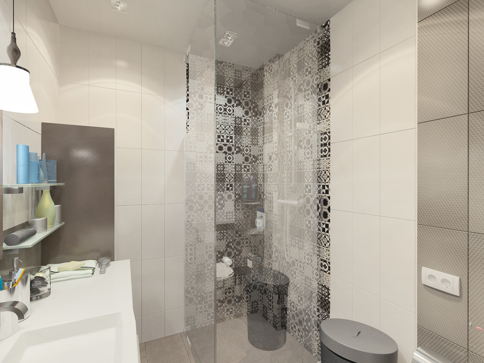 Дизайн интерьера однокомнатной квартиры.Современная класиика