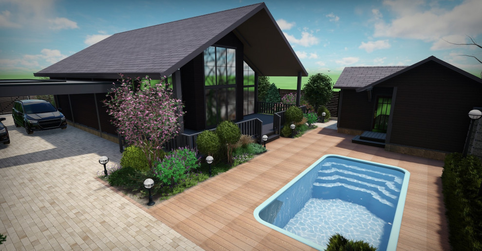 Коттедж с баней на берегу Дона