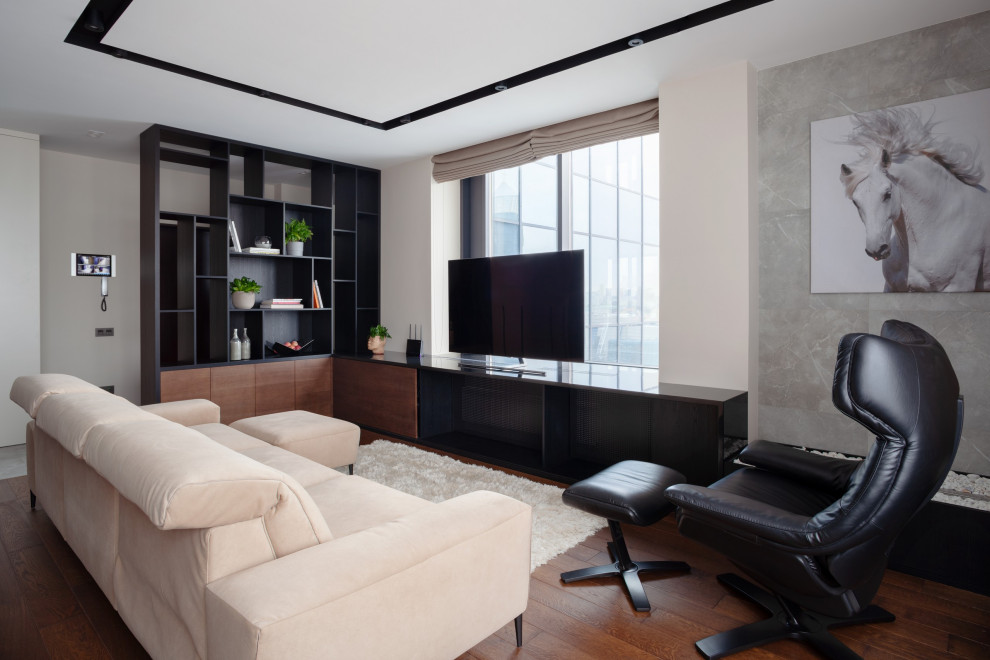 Интерьер квартиры R18-R19 в комплексе апартаментов Radius Central House