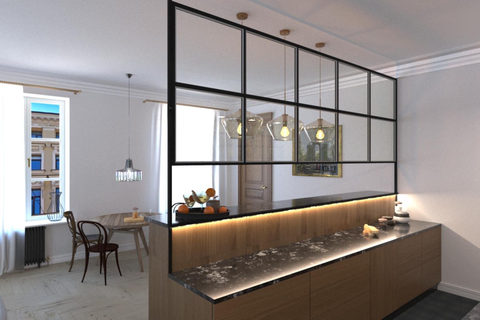 Квартира на Пестеля в сицилийском стиле