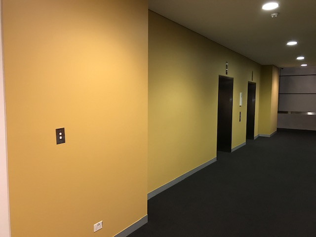 After hours painting - offices & bank branches