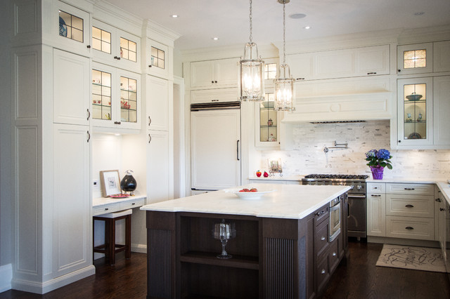 Custom Cape Cod transitional-kitchen