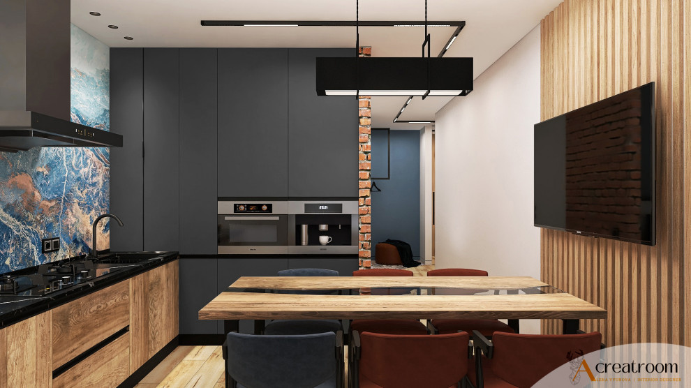 Проект трехкомнатной квартиры 90 кв.м.