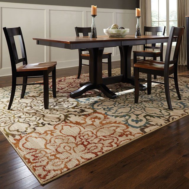 Oriental Weavers Emerson 4872 Area Rug White Ivory 10 0 X13 Rectangle