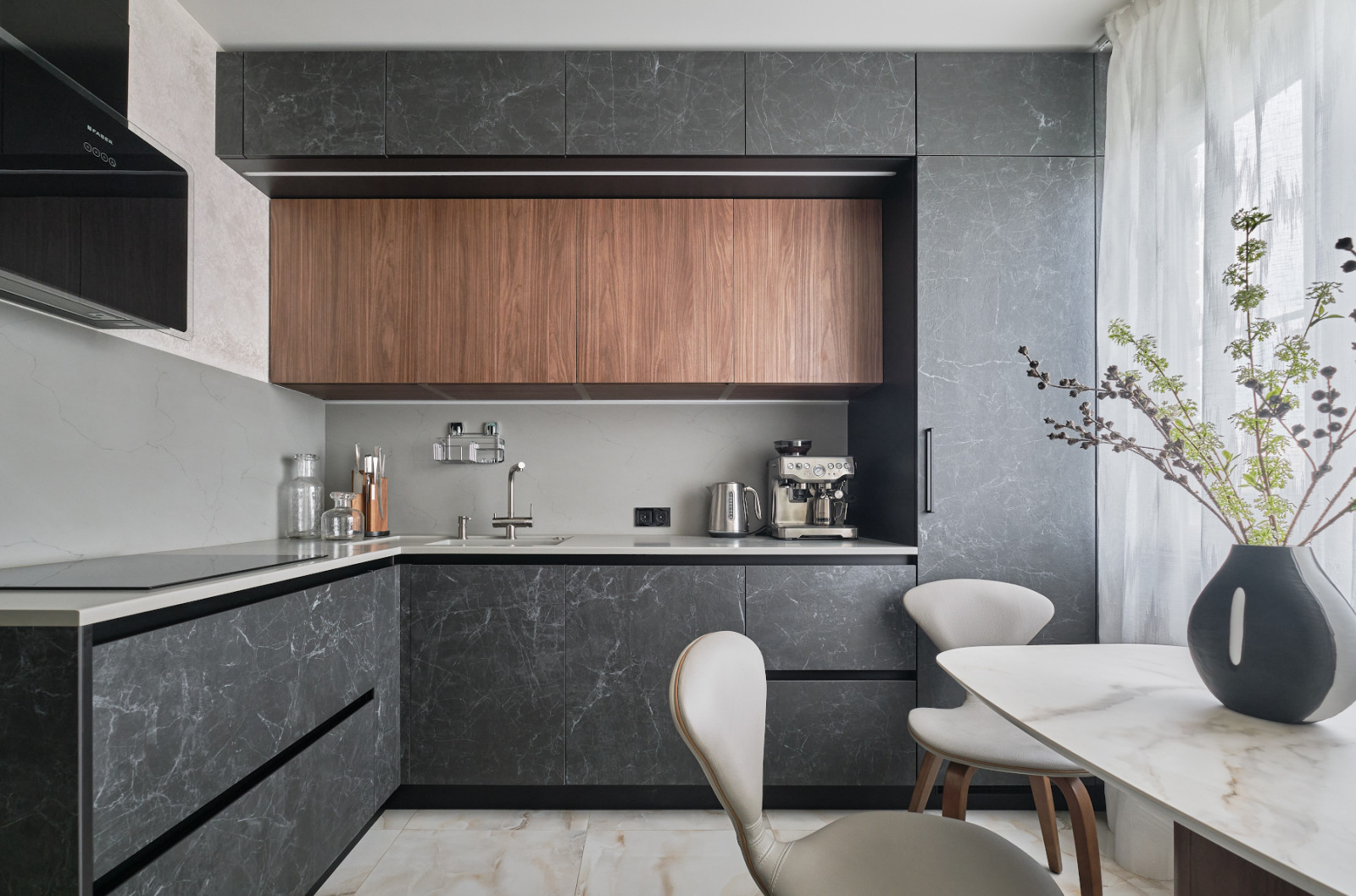 Интерьерная съёмка квартиры на Ботанической (Москва)