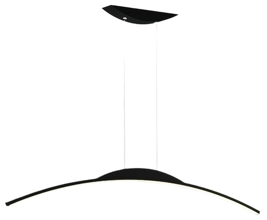MIRODEMI® Chur | Black Chandelier in Minimalistic Style, Gold, L31.5xh39.4", Warm Light