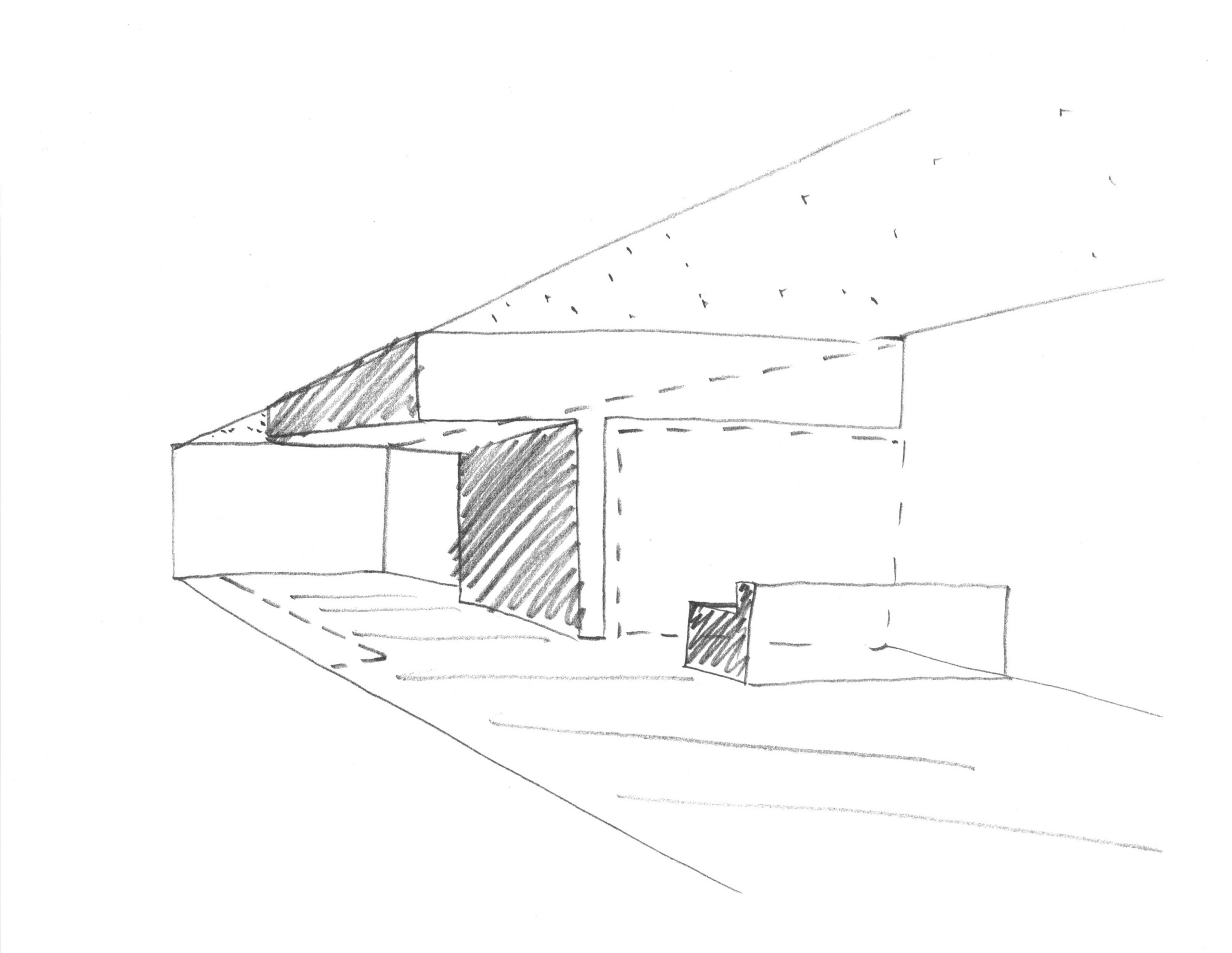 INTERIOR PERSPECTIVE SKETCH