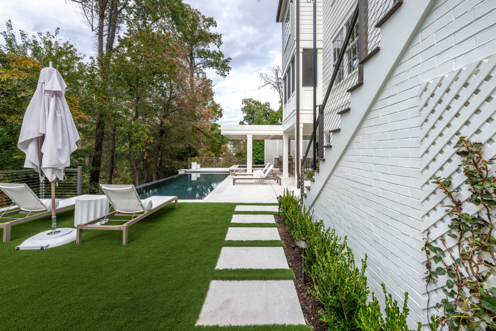 Inspiration for a transitional pool remodel in DC Metro