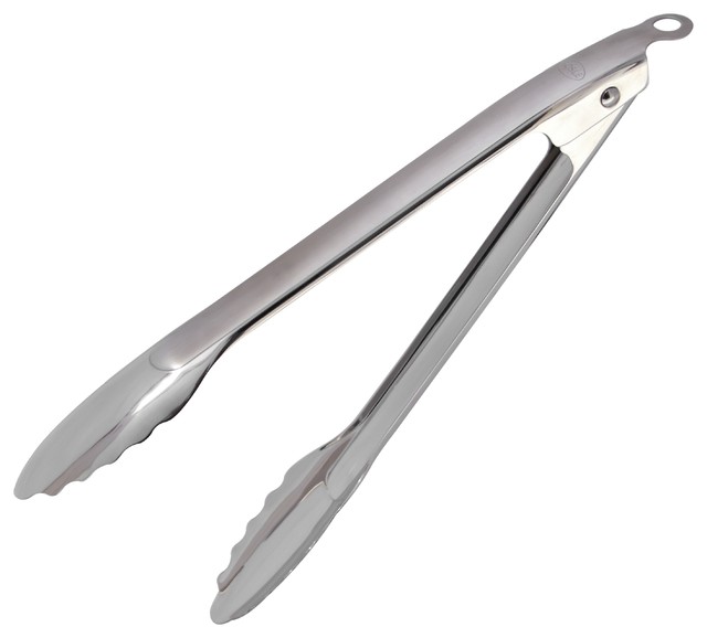 Rosle Stainless Steel 12 Inch Locking Cooking Tong Contemporary Kitchen Tongs By Bigkitchen 12916 Houzz
