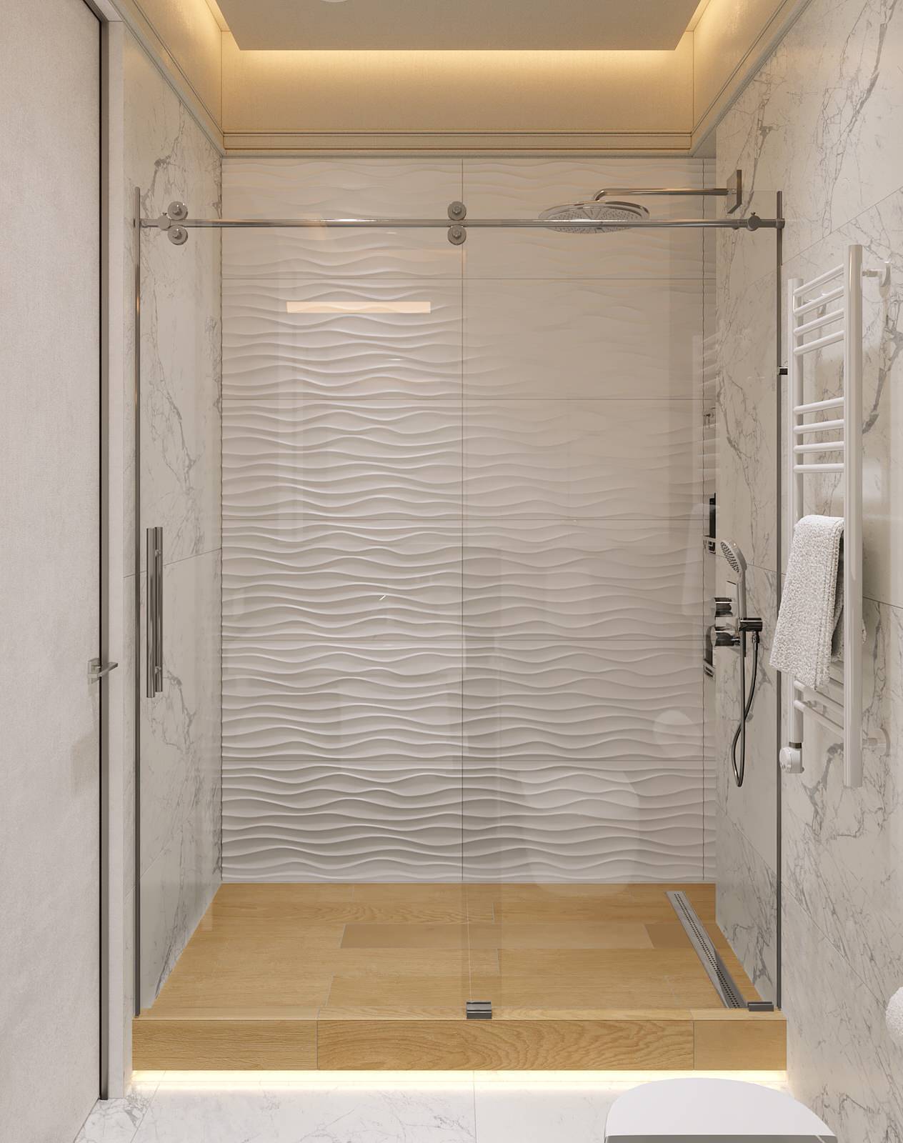 СВЕТЛЫЙ ИНТЕРЬЕР В ЖК ДОНСКОЙ ОЛИМП