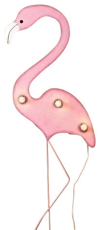 Tropical Lighted Flamingo Yard Art Decoration Pink 41 Tropical Lighted Flamingo Yard Art Decoration Pink 41