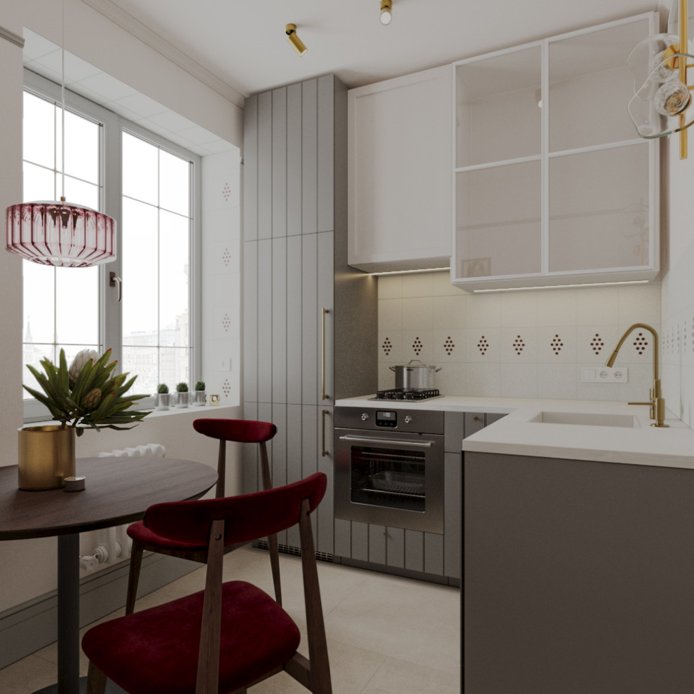 Квартира в Москве для молодой девушки  Площадь: 33,4 м2.