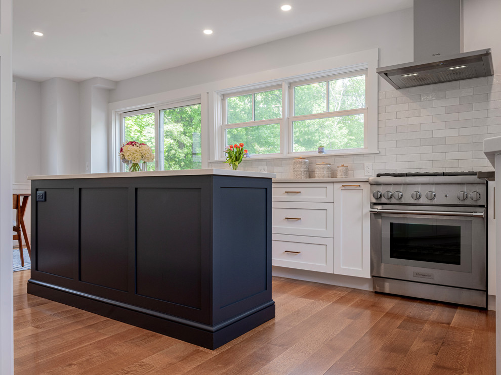 Kitchen - transitional kitchen idea in Boston