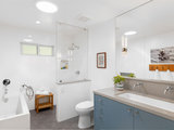 Transitional Bathroom by Christie Hausmann Design