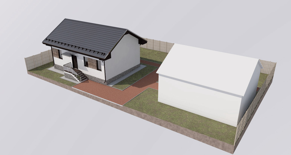 Одноэтажный дом на Старцева