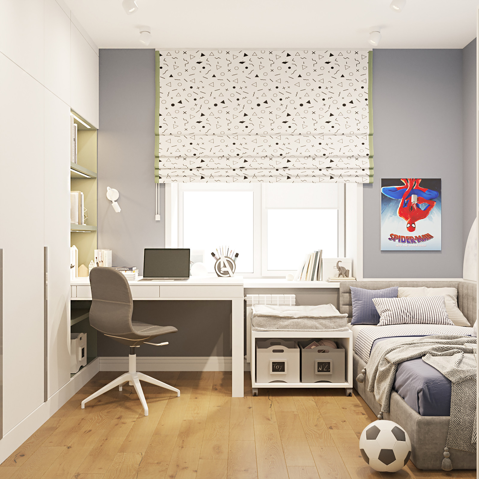 Дизайн-проект Истомина. S=86 м2