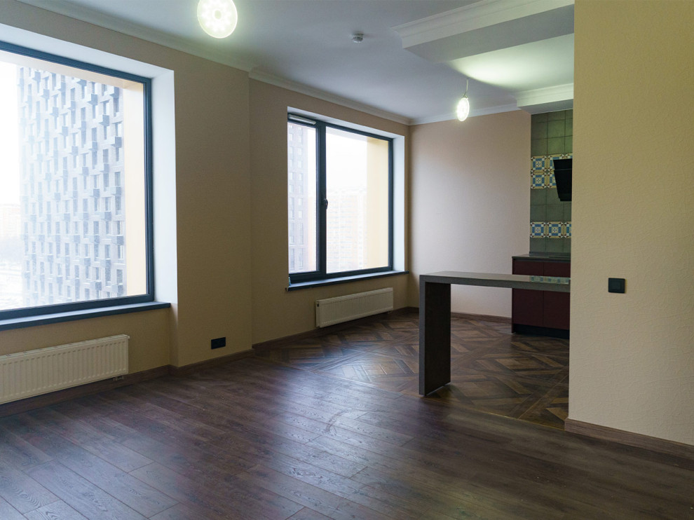 Ремонт по дизайн-проекту 65 м² в ЖК Discovery Park