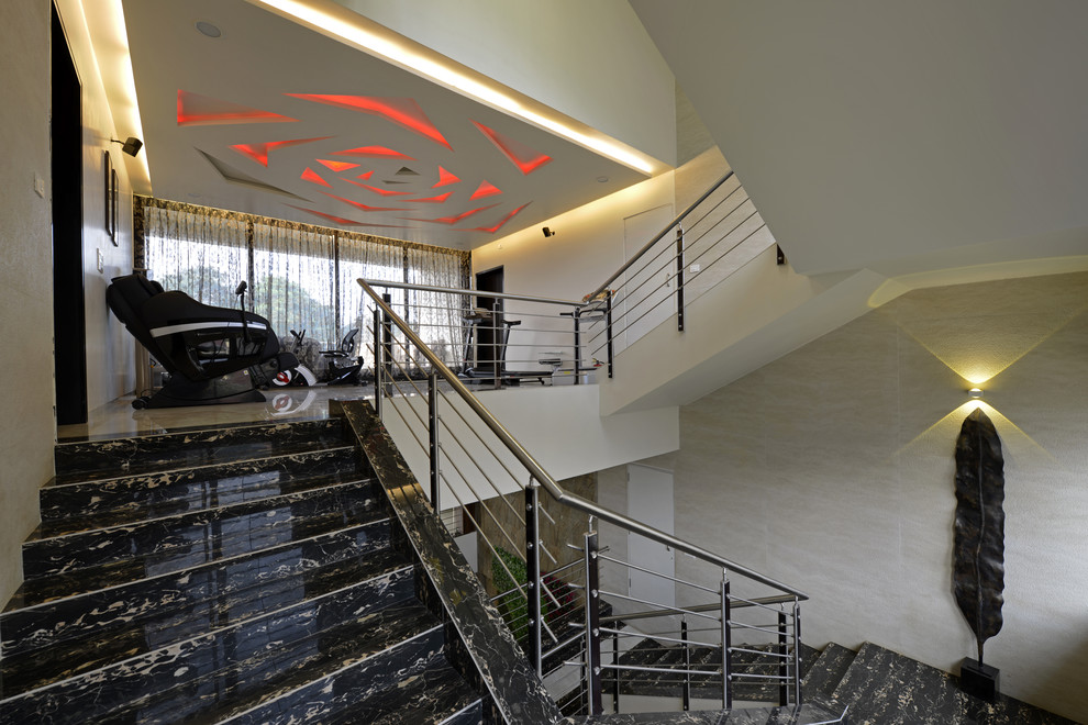 Inspiration for a contemporary staircase in Mumbai.