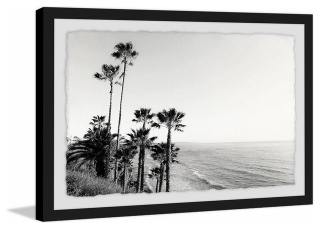 Hillside Blues Ii Framed Painting Print Tropical Prints And Posters By Marmont Hill