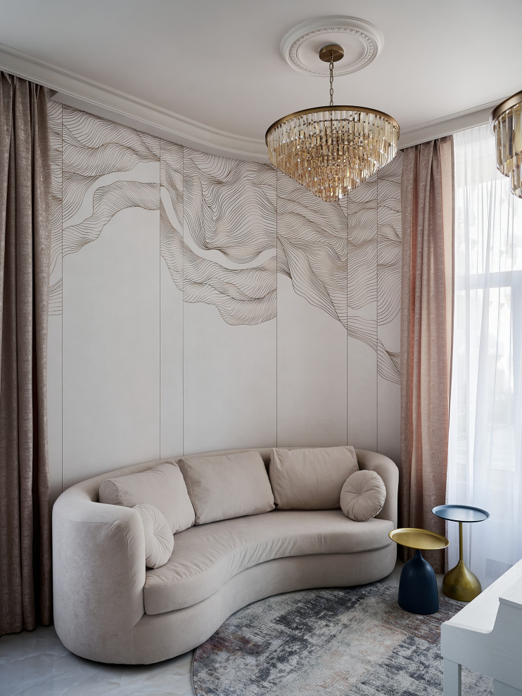 La musique... Интерьер квартиры в стиле ар-деко