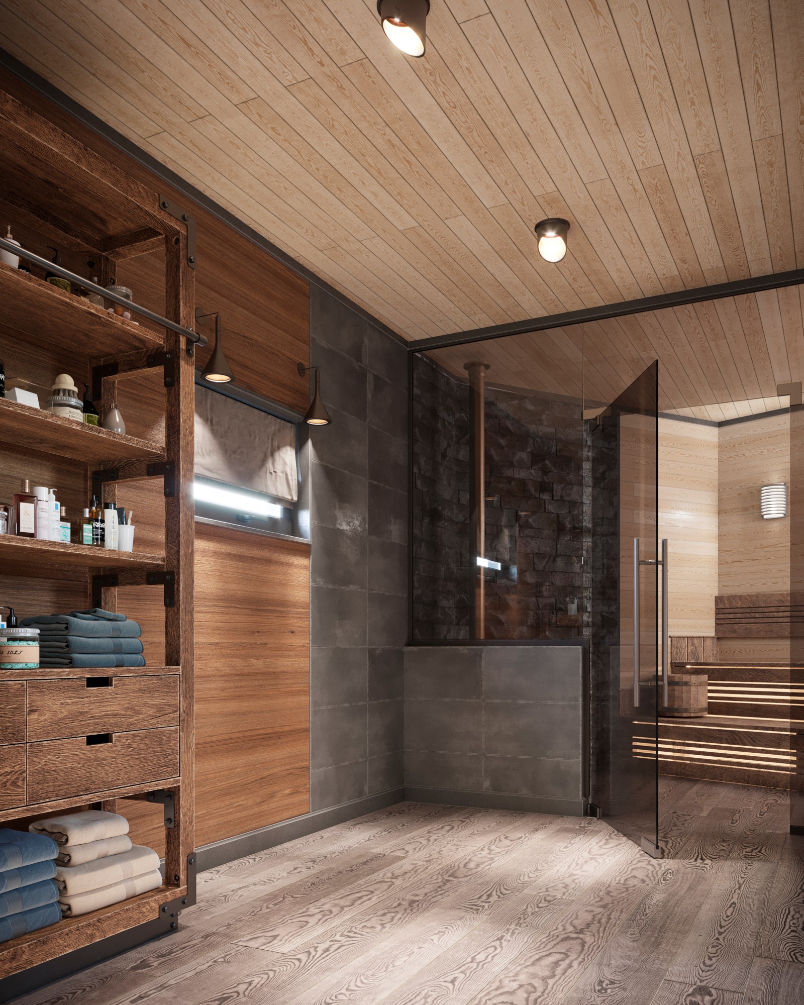 Гостевой дом в загородном доме.