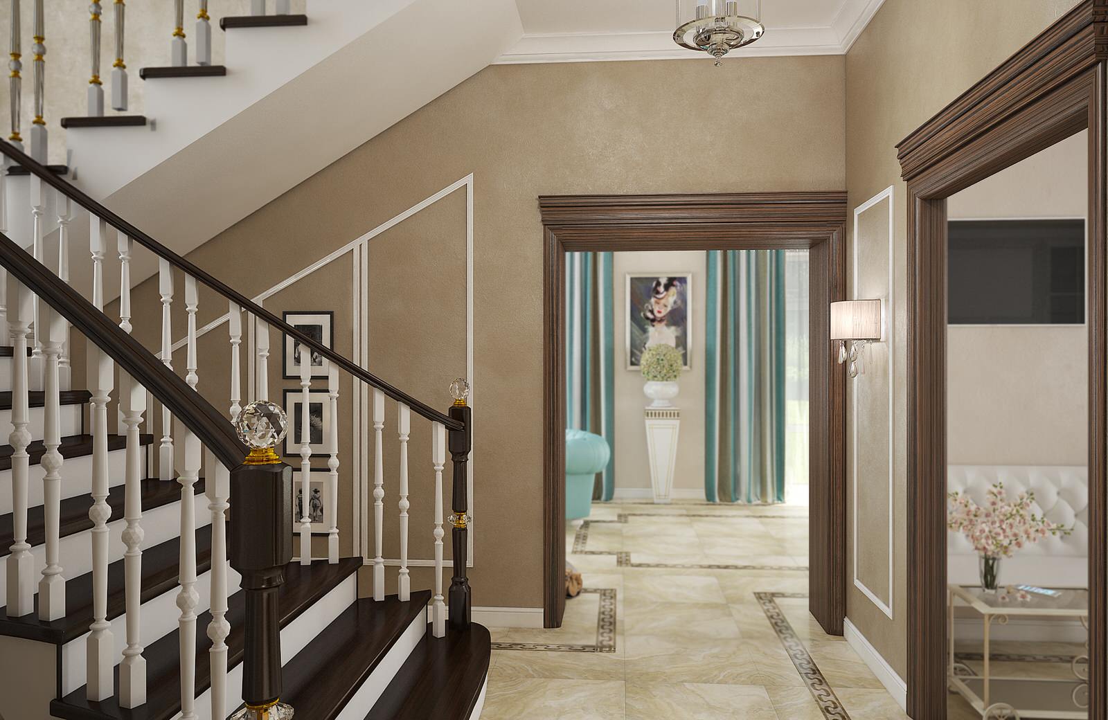 Коттедж в стиле неоклассика