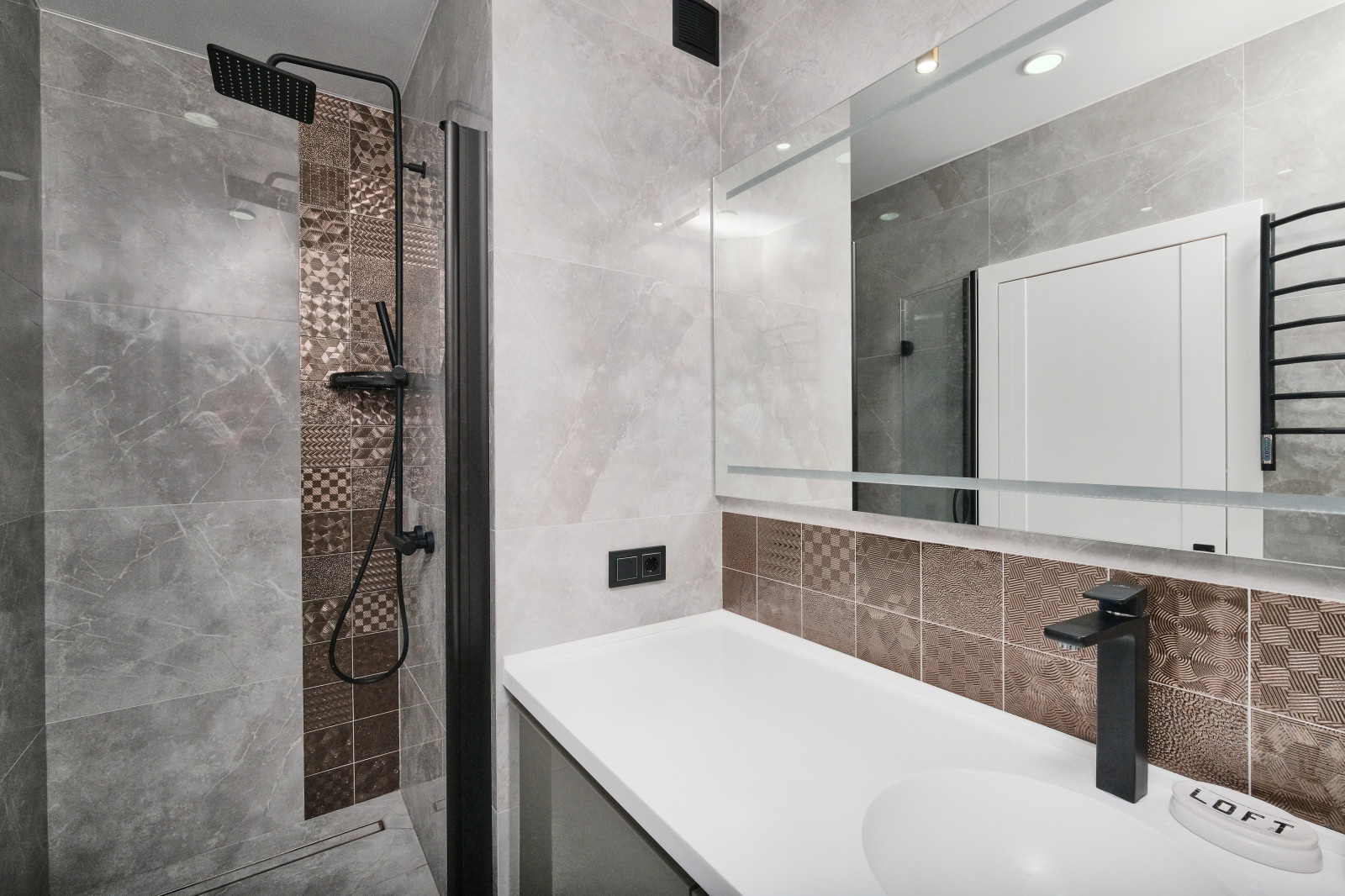 Квартира с акцентами синего ЖК  Морская Симфония