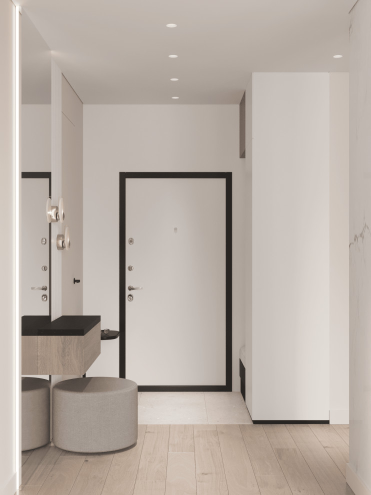 Кухня-гостиная-прихожая