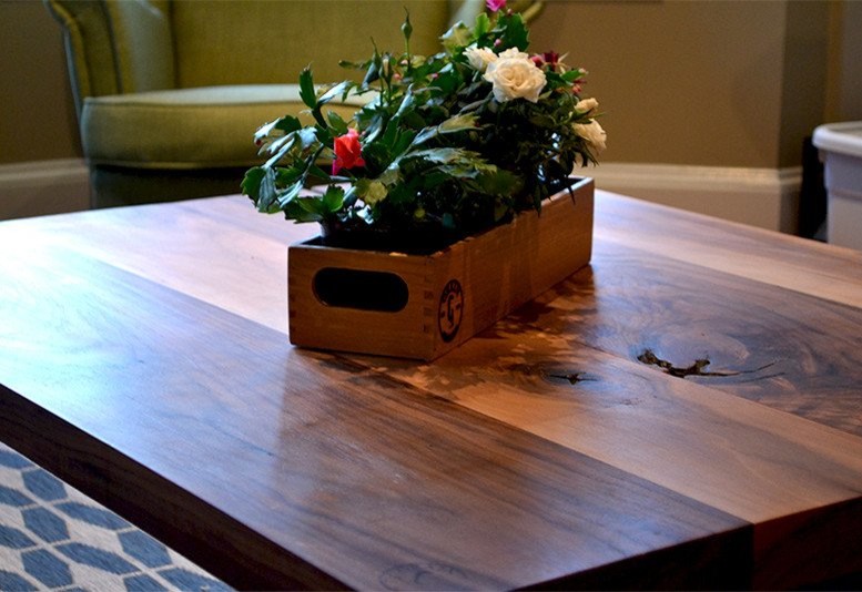 Home design - mid-sized rustic open concept medium tone wood floor home design idea in Orange County