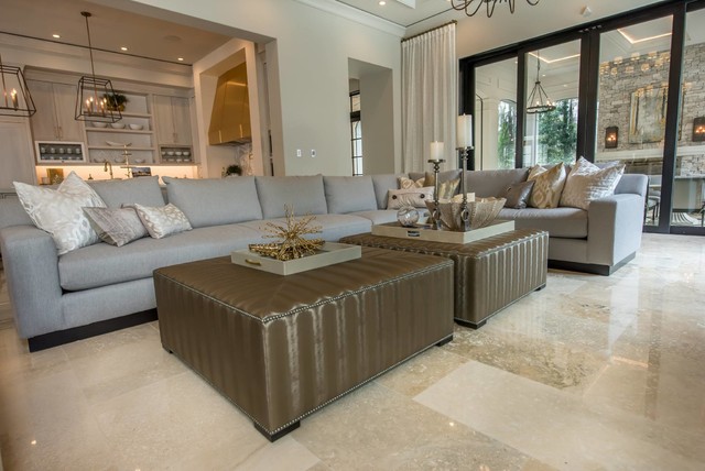 Four Seasons Private Residence transitional-family-room