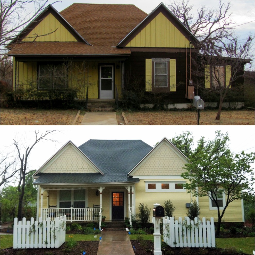Before and After 100 Year Old House Renovation