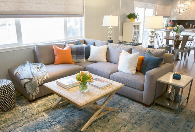 Southmoor Residence modern-wohnzimmer