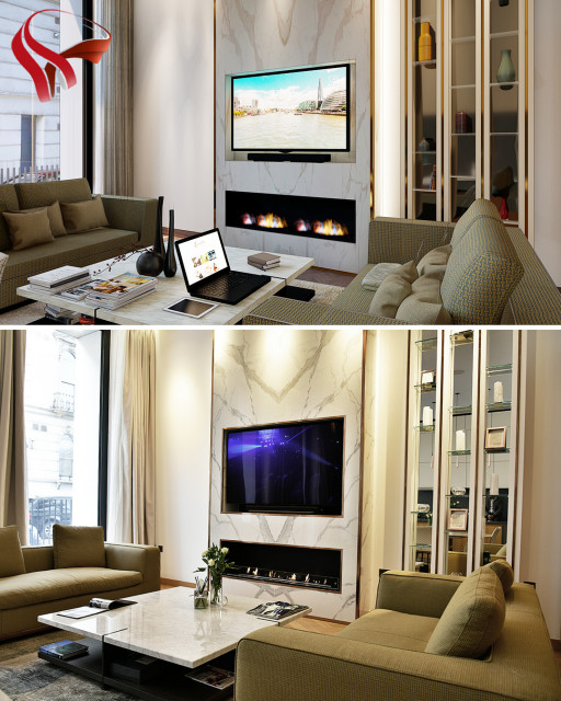 One Kensington Gardens contemporary-living-room