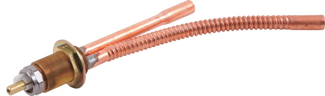 Brass Tub and Shower Faucet End Valve Assembly - Transitional - Tub And ...