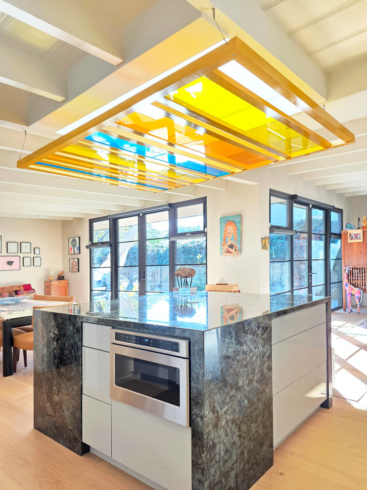 Mid-Century Modern House with Contemporary Art Collection